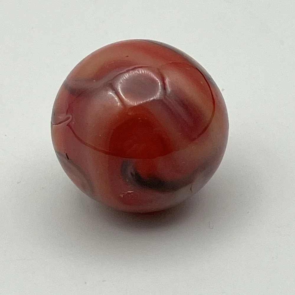 7 - Vintage Glass Marbles / Assorted Mix + Cadmium / Shooters / Glows / No 22